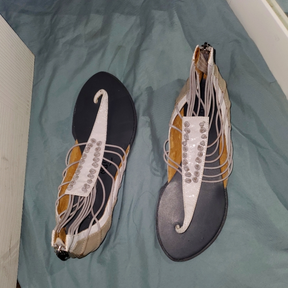 LAMB gladiator sandals, 10, excellent condition